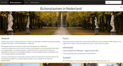 Desktop Screenshot of buitenplaatseninnederland.nl